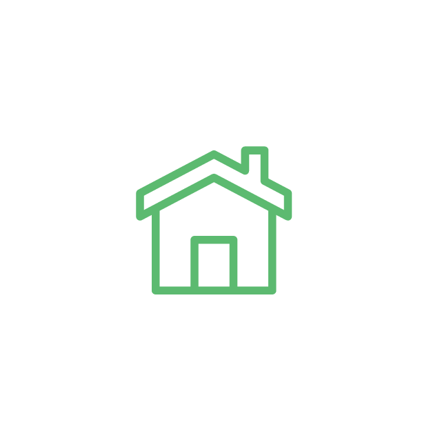Pictogramme : maison, assurances